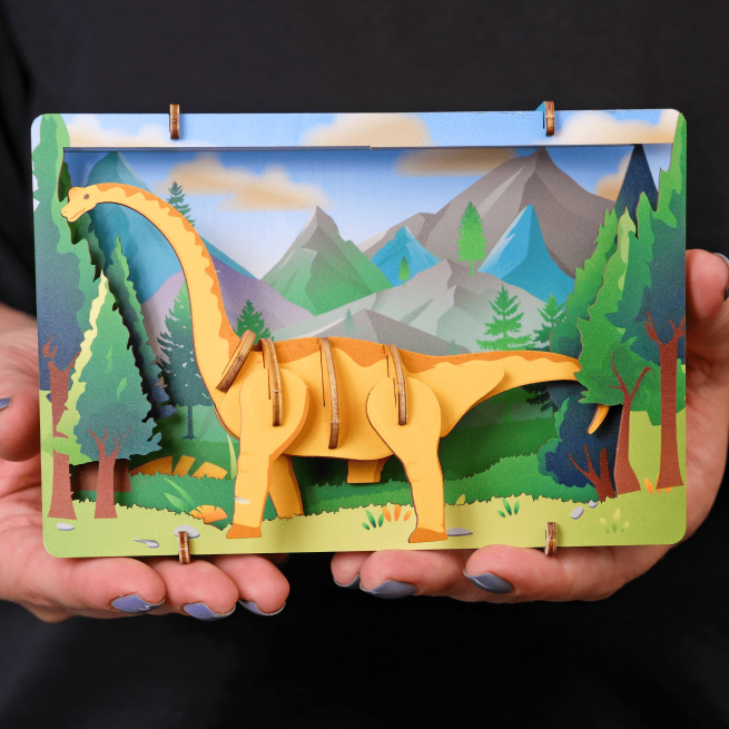 Images and photos of Dino Discovery 3D Puzzle Kit. ESC WELT.