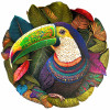 Images and photos of Toucan puzzle 500 pieces. ESC WELT.