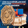 Images and photos of Wooden Secret MAZE BOX, 3D PUZZLE KIT FOR SELF-ASSEMBLY. ESC WELT.