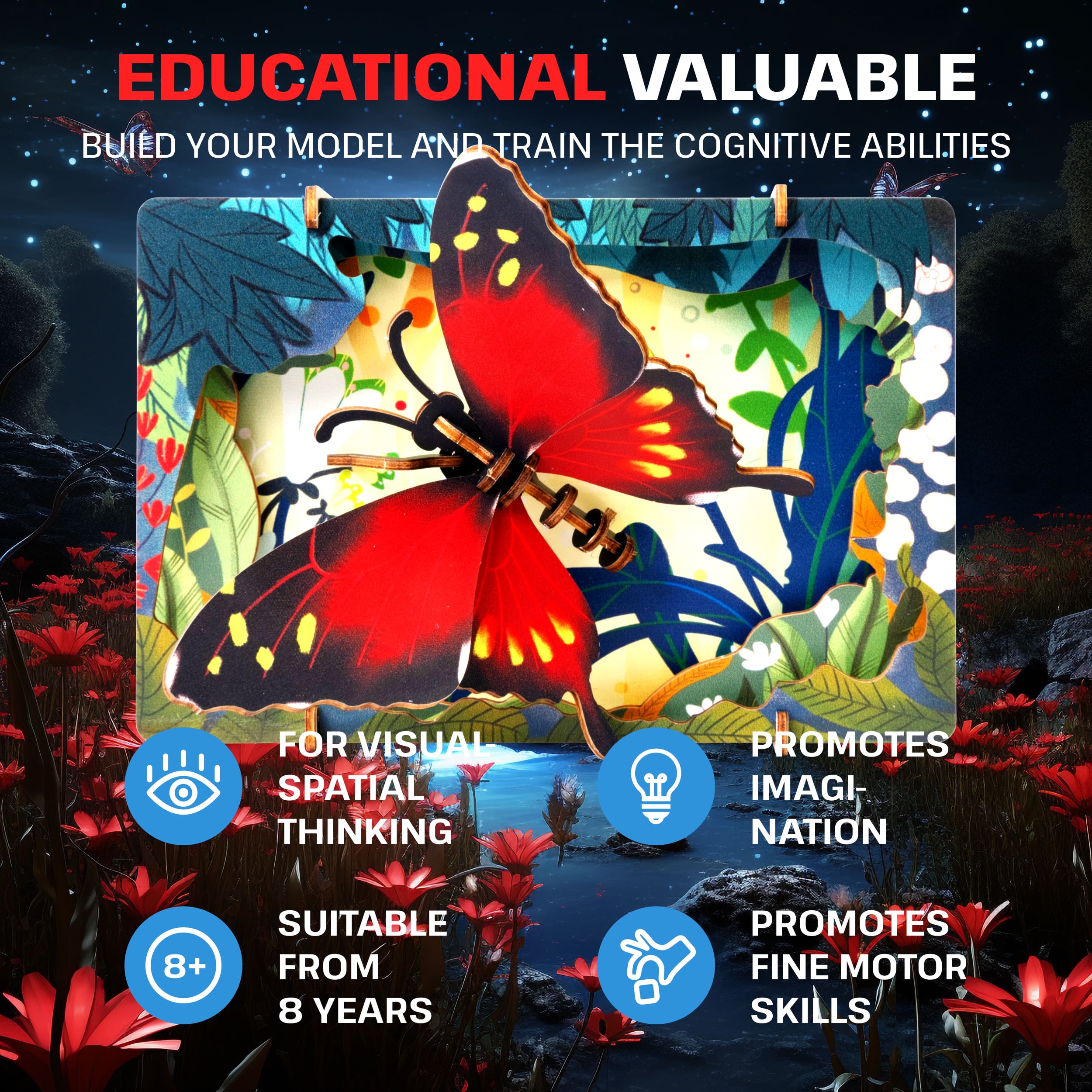 Images and photos of Safari Wonders 3D Puzzle Kit. ESC WELT.