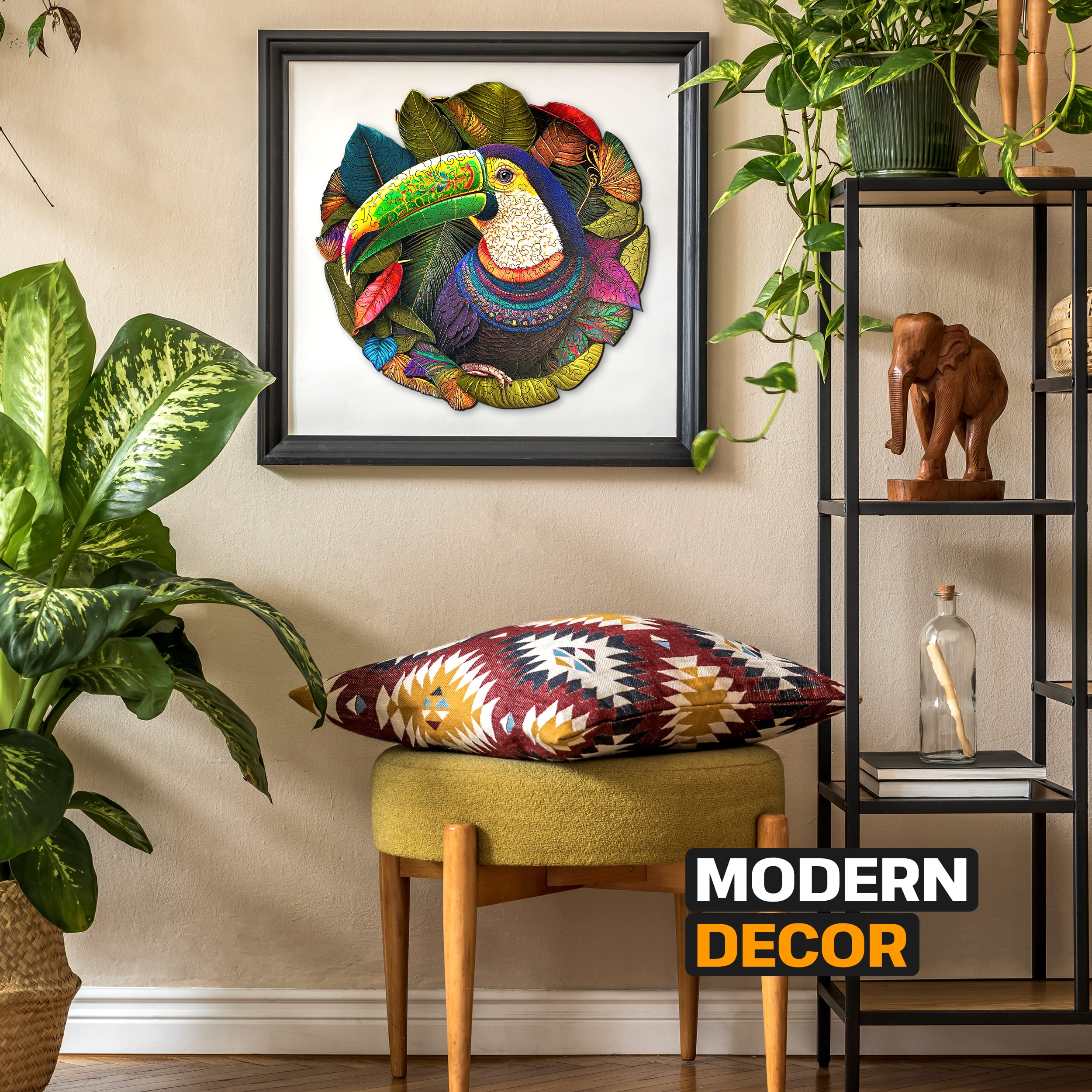 Images and photos of Toucan puzzle 500 pieces. ESC WELT.