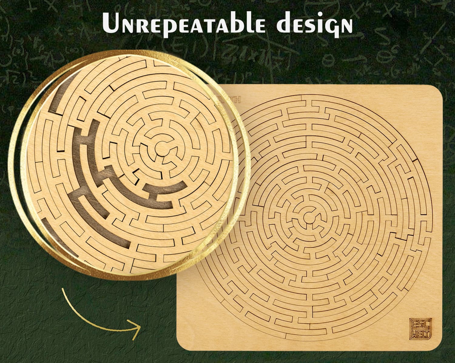 Images and photos of Labyrinth Puzzle. ESC WELT.