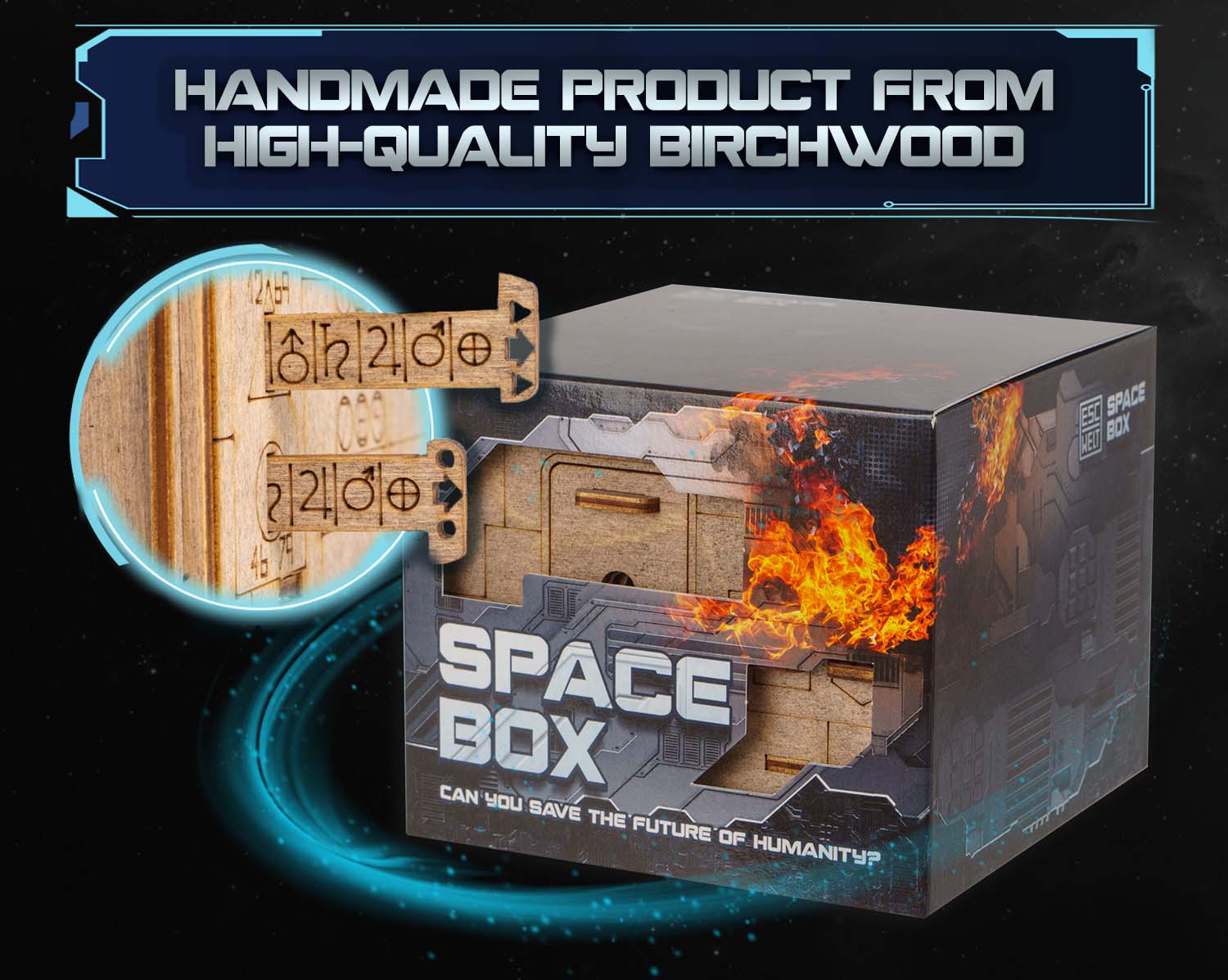 Images and photos of Space Box. ESC WELT.